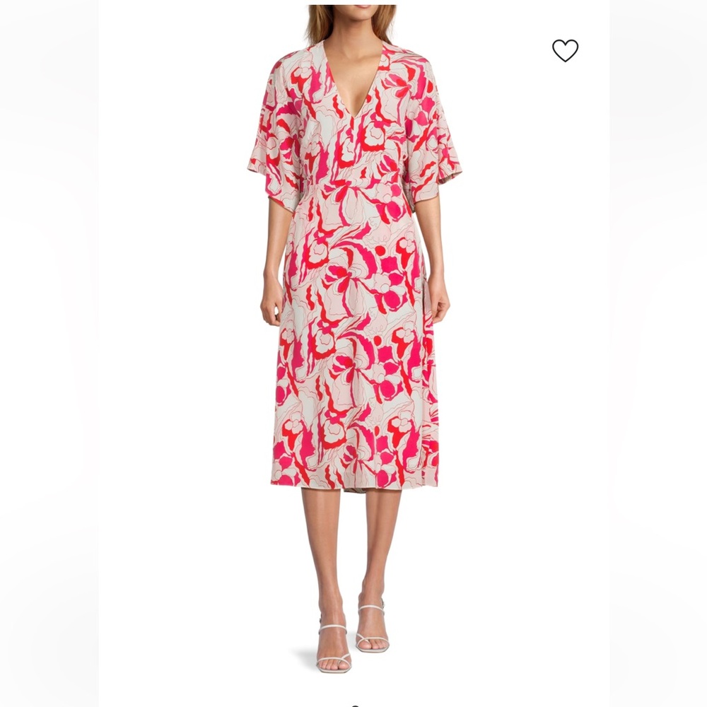 EQUIPMENT Rosita Silk Midi Dress - Picture 3 of 10